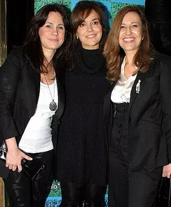 Nancy Dupláa, Andrea Pietra y Mercedes Morán fueron a la función de gala de Todos eran mis hijos. 