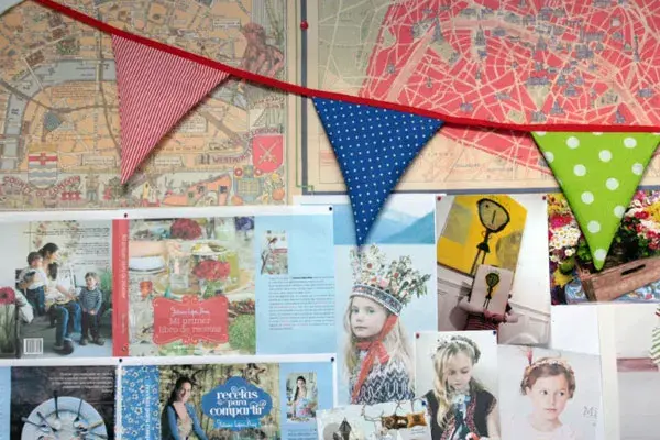 Uno de los post de Alma Singer en el que la bloguera presenta su "Espacio de trabajo"