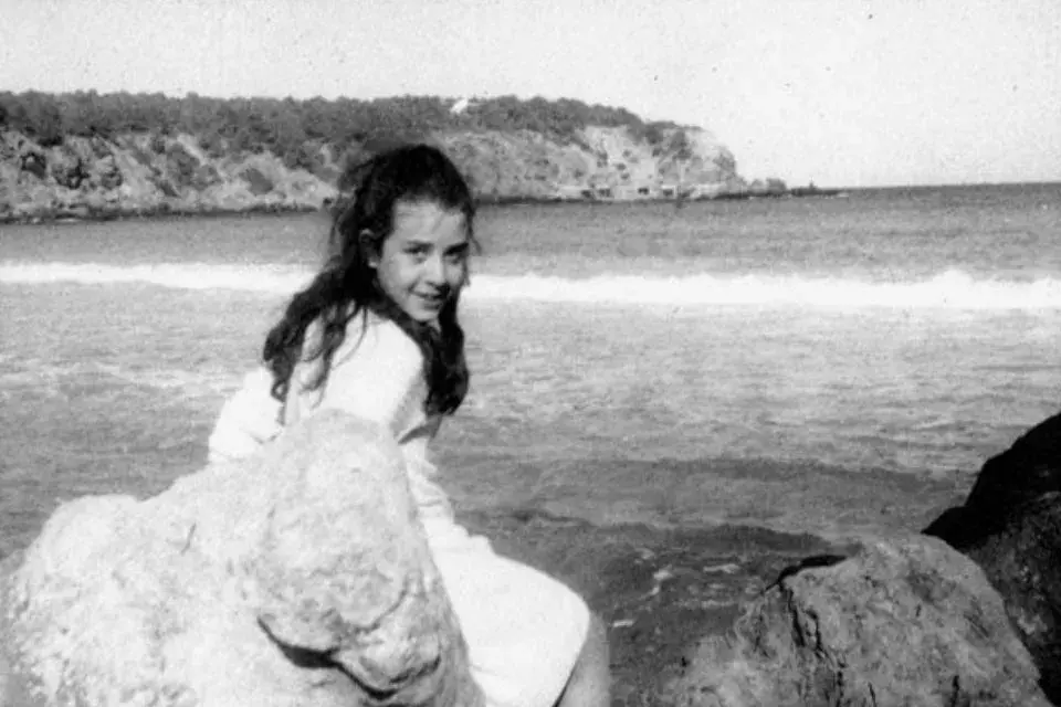 Odile a los trece años