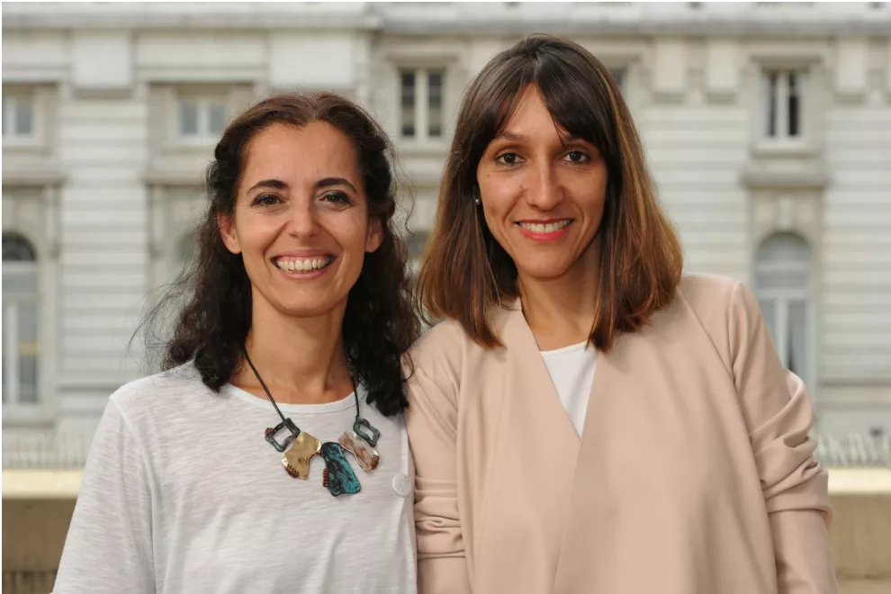 Georgina Sticco y Carolina Villanueva, socias de Grow, consultora de empresas especializada en Género