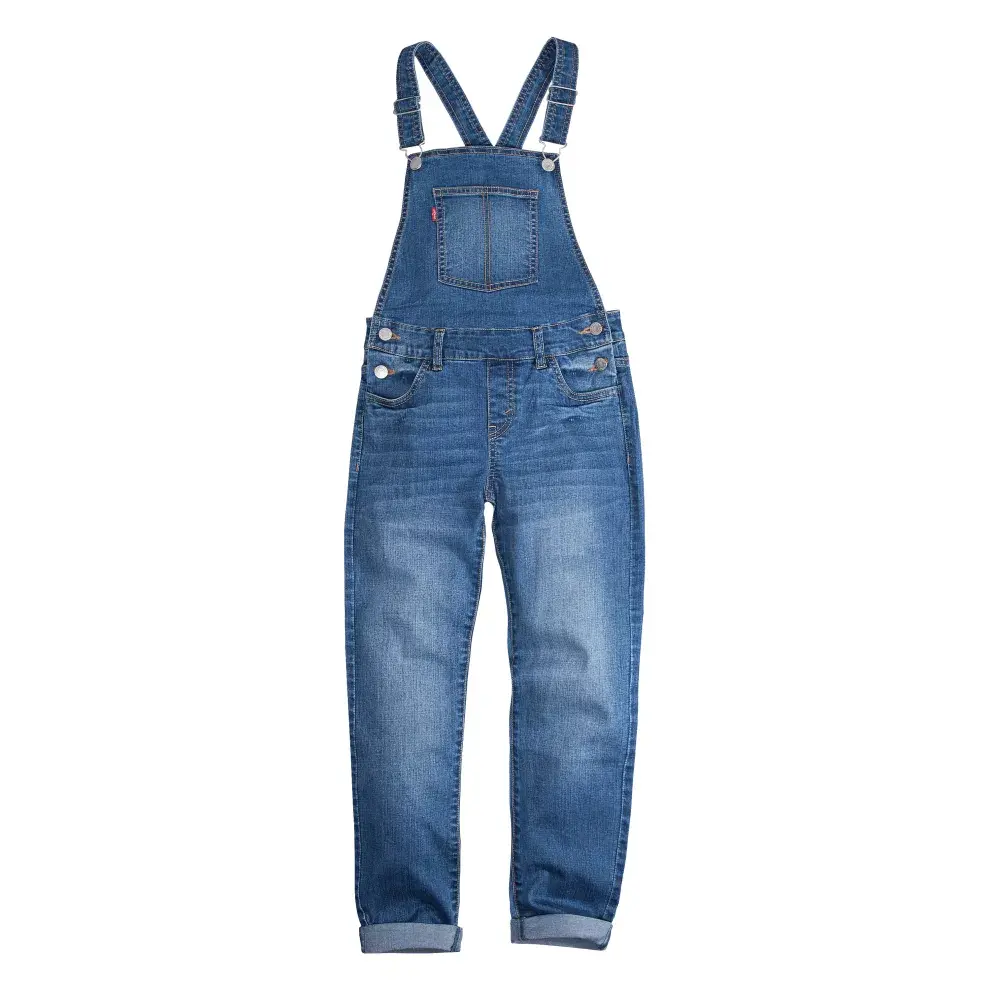 Enterito de jean. Descripción: Girlfriend overall teen girls. Levis. Precio: $9800