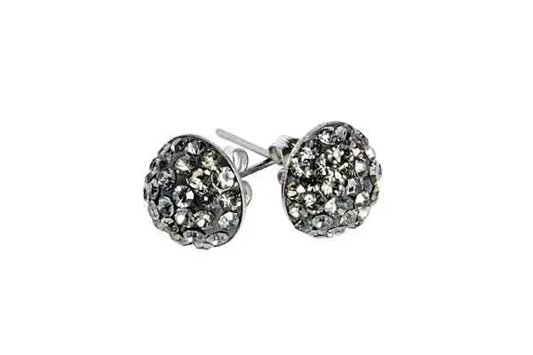 Aros strasses de acero quirurgico (ForeverJewels,  $84)