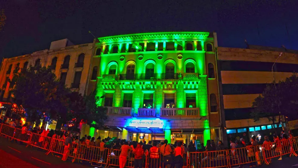 El Teatro Real, de 1927, fue restaurado hace unos años