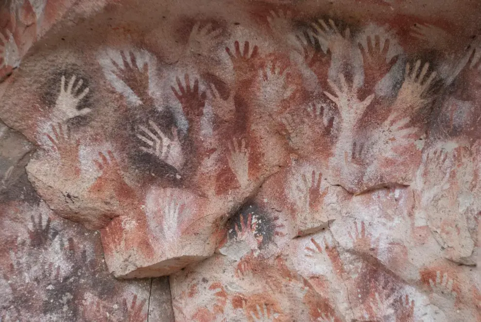 La Cueva de las Manos, en el cañadón del río Pinturas. Soledad Gil