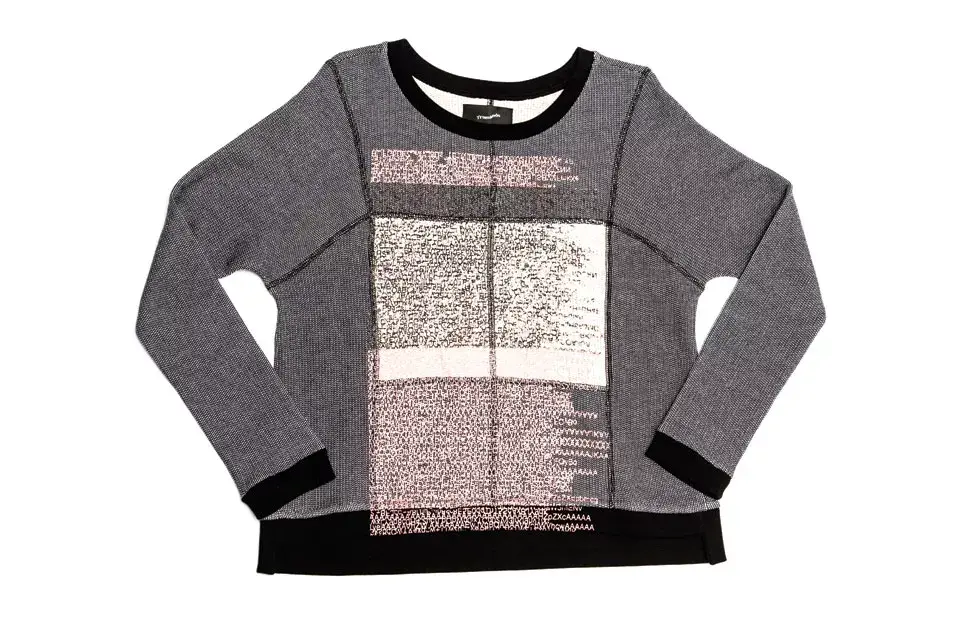 Buzo estampado (Tramando, $1690)