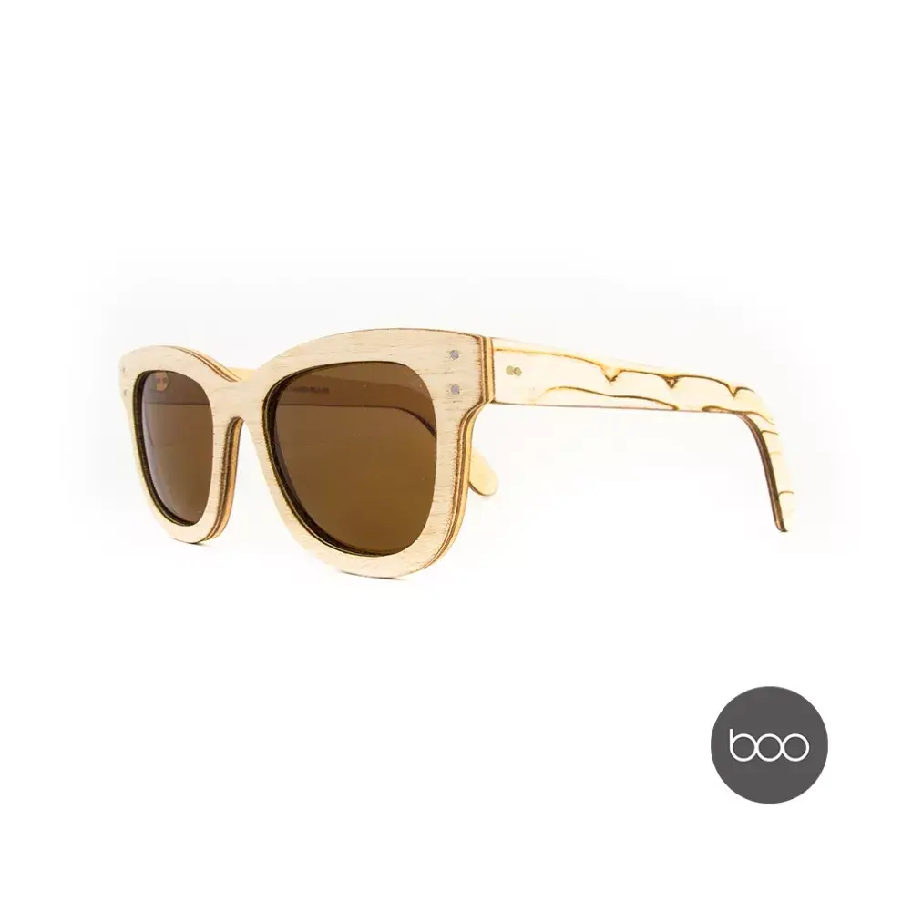 Presentó su primera colección de Anteojos Boo en el MALBA y recibió el sello de "Bueno Diseño"