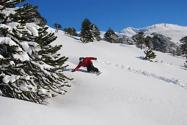 La mejor nieve en Caviahue