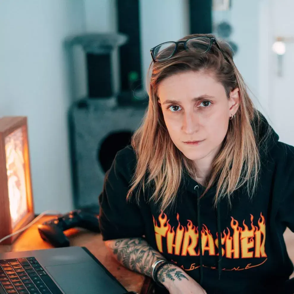 Constanza Luciani (33 años), una de las gamers argentinas más talentosas