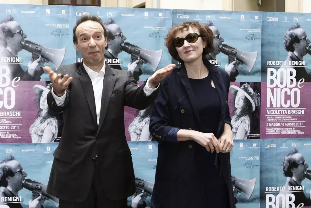 Roberto Benigni y Nicoletta Braschi