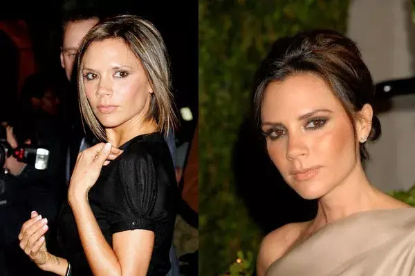 Victoria Beckham, siempre muy prolija y nunca con flequillo