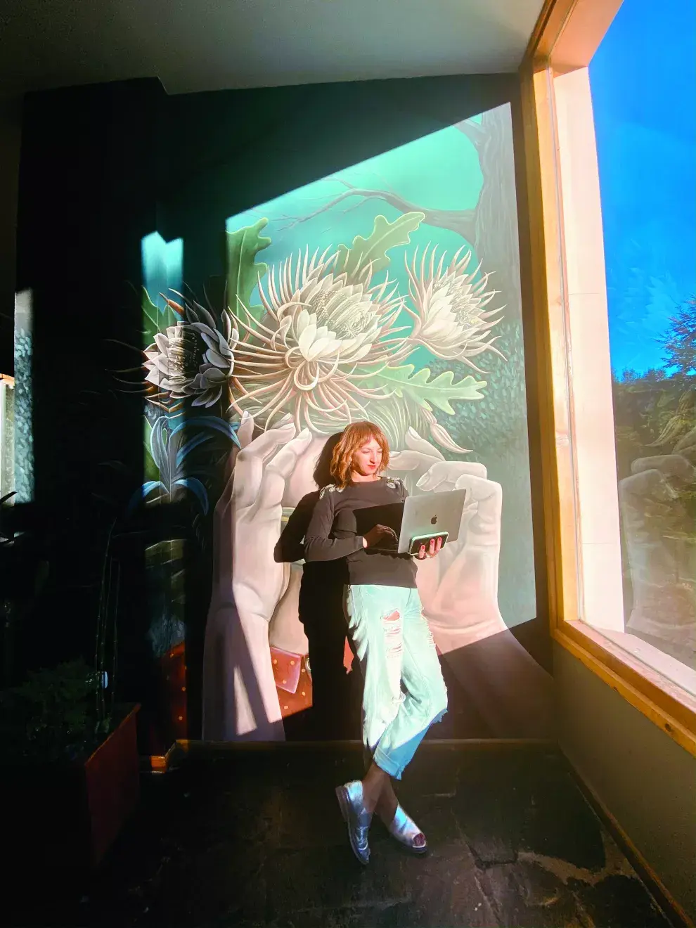 "Creo que lo que está pasando es que las personas no aguantan más tener que trabajar en sus casas, por lo tanto, esto es, sin dudas, una liberación".