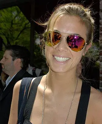 Soy tu fan. Chechu Bonelli presenció la conferencia de prensa de Duran Duran en el Hotel Faena.