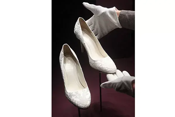Los zapatos de la boda real, en detalle