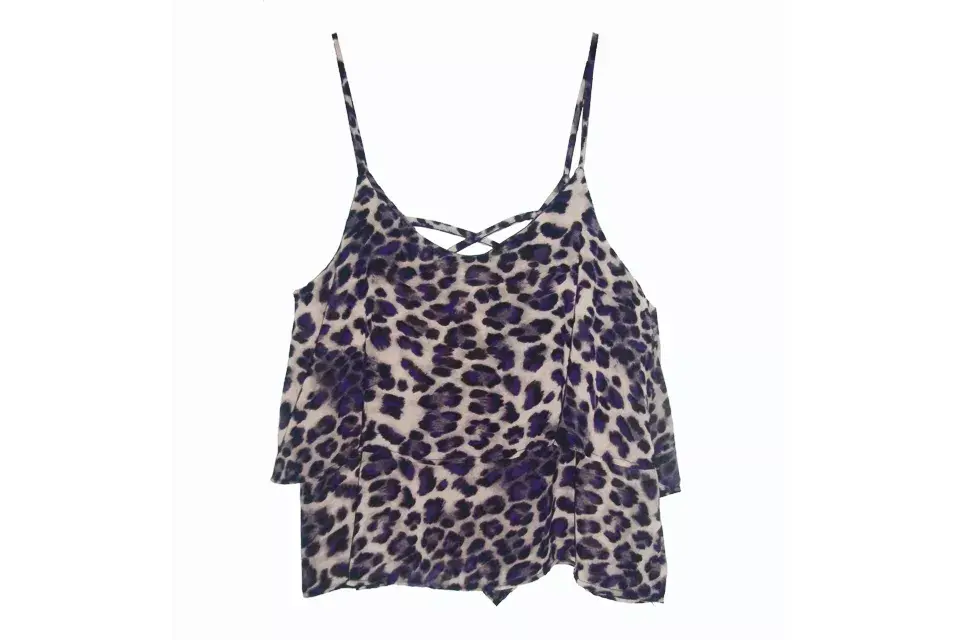 Musculosa animal print (Love This, $280)