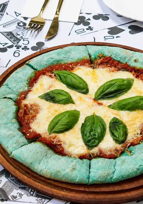 pizza con queso