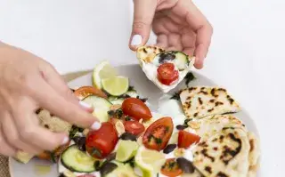 Pan naan o pan indio