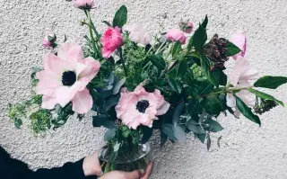 Flores en casa