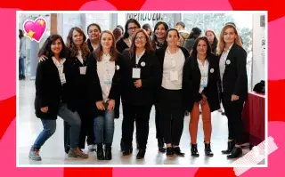 De izquierda a derecha: Carolina Elwart, Carina Irigo, Soledad Puerto, Marisa Jara, Julia Huerta, Eugenia Moreira, Nancy López, Alejandra Vara, María José Zuleta y Eliana García son parte de "Familias Genias", esta asociación civil mendocina que lucha por los derechos de los chicos con autismo.