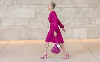 Sarah Jessica Parker en el rodaje de And Just Like That.