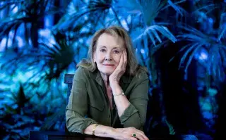 Annie Ernaux en Italia, marzo 2022.