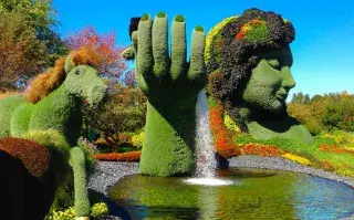 El Jardín Botánico de Montreal es uno de los más impresionantes del mundo.