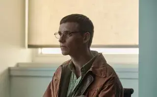 Eddie Redmayne en El ángel de la muerte.
