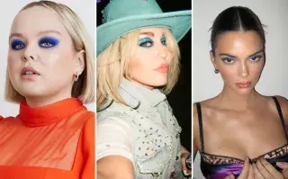 Blue eyeshadow, la tendencia en make-up que vuelve