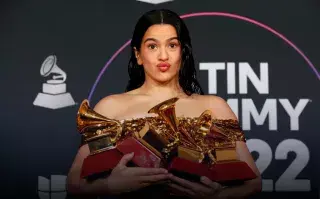 Rosalía es una de las grandes triunfadoras de los Latin Grammy.