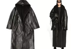 El innovador saco de Balenciaga hecho con hongos El saco de Balenciaga hecho con hongos.