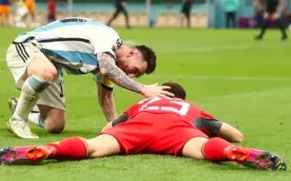 Messi y el Dibu