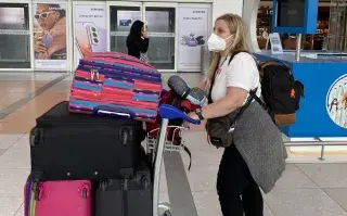 Karen Barg, por partir a España.