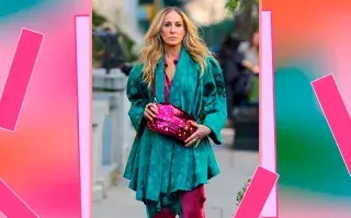 Sarah Jessica Parker lució viva magenta, el color de 2023.