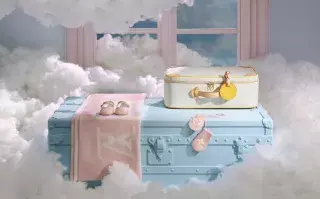 Louis Vuitton presentó su colección para recién nacidos.