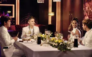 Santiago del Moro durante Gran Hermano.