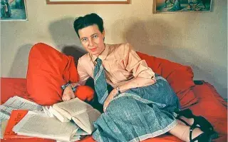 La filósofa francesa Simone de Beauvoir