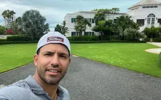 Kun Agüero: así es su impresionante mansión en Miami.