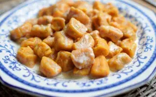 Una receta súper fácil para preparar ñoquis de zanahoria Receta de ñoquis de zanahoria.