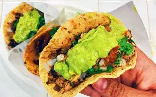 Tacos, una comida típica mexicana.