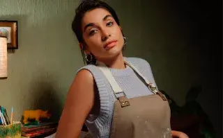 María Becerra compartió con sus seguidores su amor por el arte.
