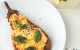 Milanesas de berenjena: un clásico.