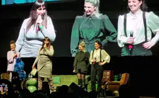 Moria Casán presentó su podcast "La One".