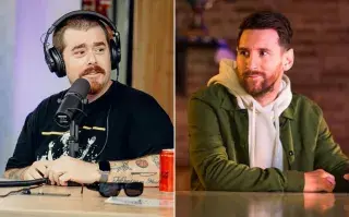 El divertido video de Migue Granados con Lionel Messi para promocionar la entrevista que le hizo.