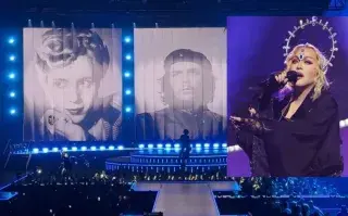 Madonna cantó en vivo “No llores por mí, Argentina” con fotos de Evita y el Che La cantante realizó un homenaje a Evita y al “Che” Guevara durante el primer show que marcó el inicio de su esperada gira mundial The Celebration Tour.