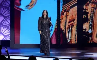 Laura Pausini fue reconocida con el premio "Persona del año" en los Latin Grammy.