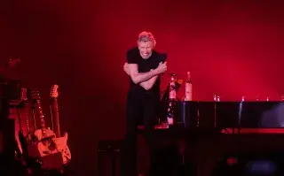 Roger Waters durante su primera fecha en Buenos Aires.