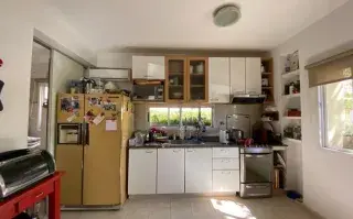 La cocina, antes de la reforma.