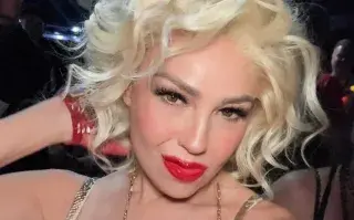 Thalía se disfrazó de Madonna para ir a uno de sus conciertos y sorprendió a sus seguidores