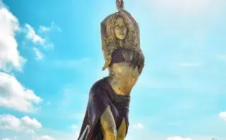 El insólito error en la estatua de Shakira que no pasó desapercibido por sus fans.