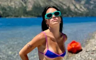 Lali marca tendencia en el sur argentino.