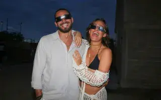 Nico Occhiato y Flor Jazmín Peña: la primera salida juntos tras confirmar su relación.